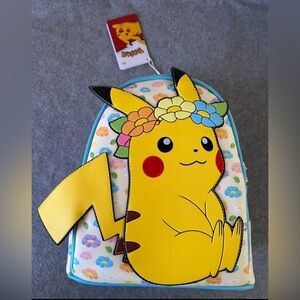 Loungefly Pikachu Flower Crown Mini Backpack